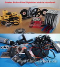 Harlaching, Bandsalat, Super8 60 Meter Filmrolle mit Box, Schmalfilm bzw. Doppel8 oder Normal8 Umkehrfilm auf DVD übertragen